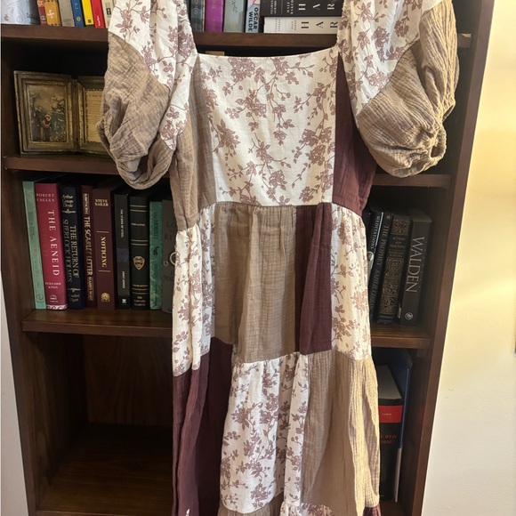 NEUFLORA Patchwork Claremont Dress SZ Small - Picture 5 of 7